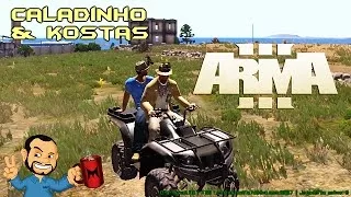 ARMA 3 ALTIS LIFE - Começo atrapalhado - Caladinho & Kostas [gameplay PT-BR]