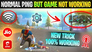 Free Fire Ping Normal But Not Working | Free Fire Network Problem Jio Sim | Free Fire Ping Problem