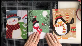 Christmas Junk Journals in August / Journal Covers & Toppers From Box Packaging & Old Gift Boxes