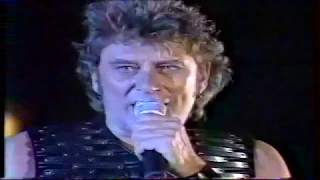 Johnny Hallyday  -  L'envie ( & Michel Sardou )( Répétition au Parc des Princes, Paris )