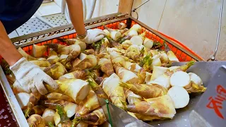 1000kg Green Bamboo Shoots Harvesting, Bamboo Shoot Salad Making/綠竹筍採收, 鮮嫩冷筍沙拉製作/關廟農會