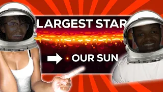 The Largest Star in the Universe – Size Comparison REACTION | We Are Tiny... @T2R