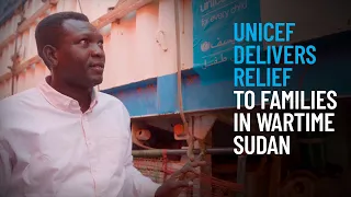 UNICEF Drivers Bring Relief to Families Displaced by War in Sudan