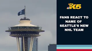 Release the Kraken: Fans react to new name for Seattle's NHL franchise