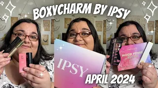 ✨ALL MAKEUP (NO SKINCARE)✨ BoxyCharm By Ipsy April 2024 l Unboxing & First Impressions (Paid/Not PR)