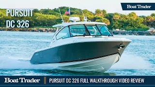 2021 Pursuit DC 326 Walkthrough Boat Review