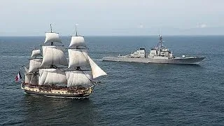 French ship Hermione arrives in Yorktown 234 years after helping USA gain independence