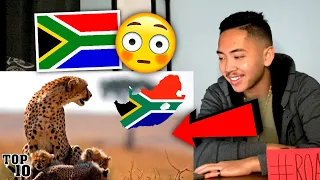 Top 10 Things To Do In South Africa 🇿🇦 AMERICAN REACTION! *WOW! 😱 IT'S BEAUTIFUL 🙏❤️*