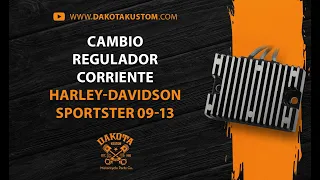 Cambio Regulador Corriente Harley-Davidson Sportster 09-13  - Dakota Kustom