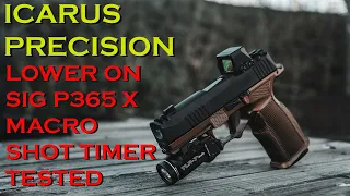 Icarus Precision Aluminum Lower For Sig P365 X Macro (Test and Review)