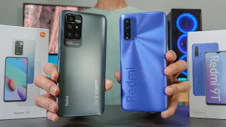 Redmi 10 vs Redmi 9T | مقارنة ريدمي 10 و ريدمي 9t !