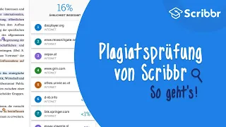 Plagiatsprüfung von Scribbr – Ergebnis einfach erklärt! | Scribbr 🎓