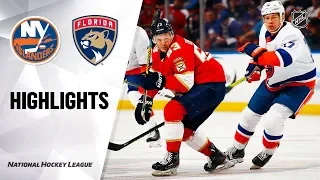 NHL Highlights | Islanders @ Panthers 12/12/19