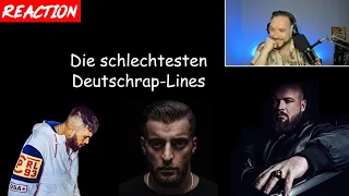 Die schlechtesten Deutschrap-Lines ❌ mit KOLLEGAH, KC REBELL, RAF CAMORA, JULIEN u.v.m. ► Reaction ◄