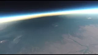 Solar Eclipse 2017 - Weather Balloon @ 75,600 ft (VIRB 360 Video)