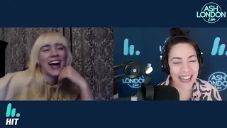 Billie Eilish interview with Ash London Live