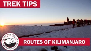 The 7 Routes Up Kilimanjaro & What Makes them Unique | Trek Tips