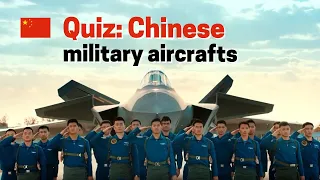 How many China military aircraft can you name in this video? Leave a comment