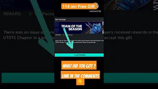 FIFA MOBILE 23 FREE 114 OVR PLAYER EA GIFT PACKAGE#shorts #fifamobile #fifamobile23 #game4life#salah