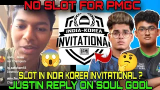 Justin clear soul or godl slot in india Korea invitational ? 😱 No pmgc slot