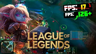 🎮League of Legends: Increase FPS and Performance! BEST SETTINGS [2022]