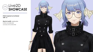 『Live2D Showcase』Au Ra Model Ver 1.0