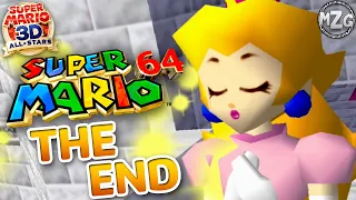 The End! Bowser Final Boss! - Super Mario 64 Gameplay Walkthrough Part 17 - Super Mario 3D All-Stars