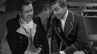 Mutiny on the Bounty (Frank Lloyd) - Bligh and Christian start of voyage