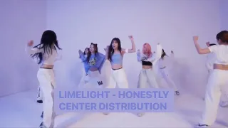 LIMELIGHT - HONESTLY - CENTER DISTRIBUTION