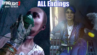 DYING LIGHT 2 - Good Ending vs Bad Ending (Both Ending Choices)