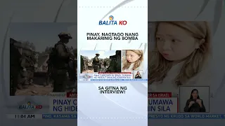 Isa si Abegail sa mga naipit sa giyera sa Israel. #shorts | Balita Ko