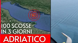 Terremoti in Adriatico - 100 scosse in 3 giorni. Cosa è successo? La spiegazione geologica completa