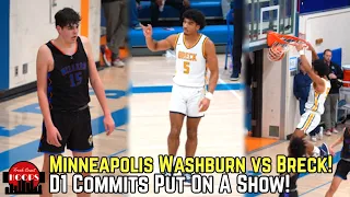 Minneapolis Washburn And #1 Breck GO AT IT! D1 Commits Face Off!