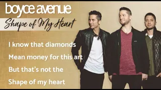 Shape of My Heart - Sting (Lyrics)(Boyce Avenue acoustic cover) on Spotify & Apple
