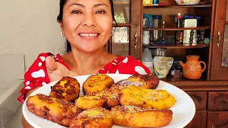 Rellenitos de plátano con frijol 🤤Postres guatemaltecos