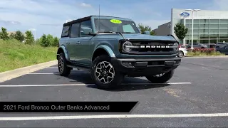 2021 Ford Bronco Outer Banks Advanced Sport Utility Kansas City