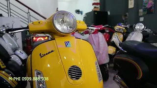 Vespa cũ chỉ mười mấy triệu, một cặp Vespa Lx iget new tồn kho mới về Phi Vespa Sài Gòn