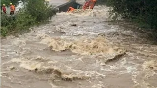 Mother nature angry caught on camera || Disaster flash floods.