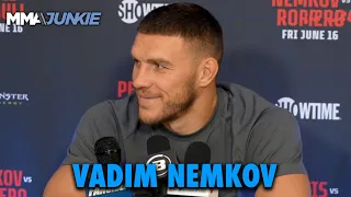 Vadim Nemkov Breaks Down Delay in Yoel Romero Title Fight | Bellator 297