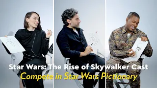 Star Wars: The Rise of Skywalker Cast Compete in Star Wars Pictionary | POPSUGAR Pop Quiz