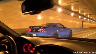 Insanely LOUD Mustang GT Tunnel Acceleration!