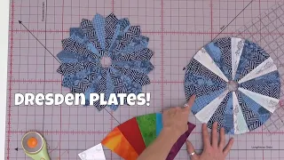 Make a Dresden Plate Quilt Block + Quilty Box August 2018 Unboxing!