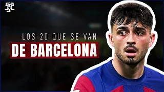 El ÚLTIMO que APAGUE la LUZ | Los 20 JUGADORES que se IRÍAN del FC BARCELONA