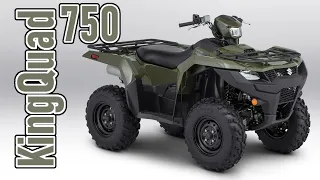 KING of THE QUADS  2023 Suzuki King Quad 750 walk around