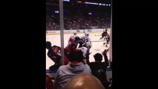 Hockey fight vs karlsson
