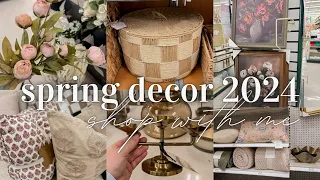 SPRING DECOR 2024 @ TARGET, TJ MAXX, HOBBY LOBBY & MORE | SPRING DECOR SHOP WITH ME | HIGH END DECOR