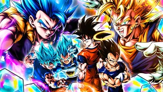 (Dragon Ball Legends) MORE SUMMONS FOR 6TH ANNIVERSARY SUPER VEGITO & GOGETA BLUE!