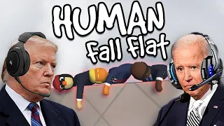 US Presidents Play Human Fall Flat