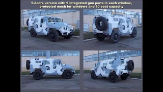 New Russian VIP Military SUV Tiger for Sale - dtarmor.com - armored trucks for sale