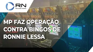 MP faz operação contra bingos de Ronnie Lessa e Rogério de Andrade